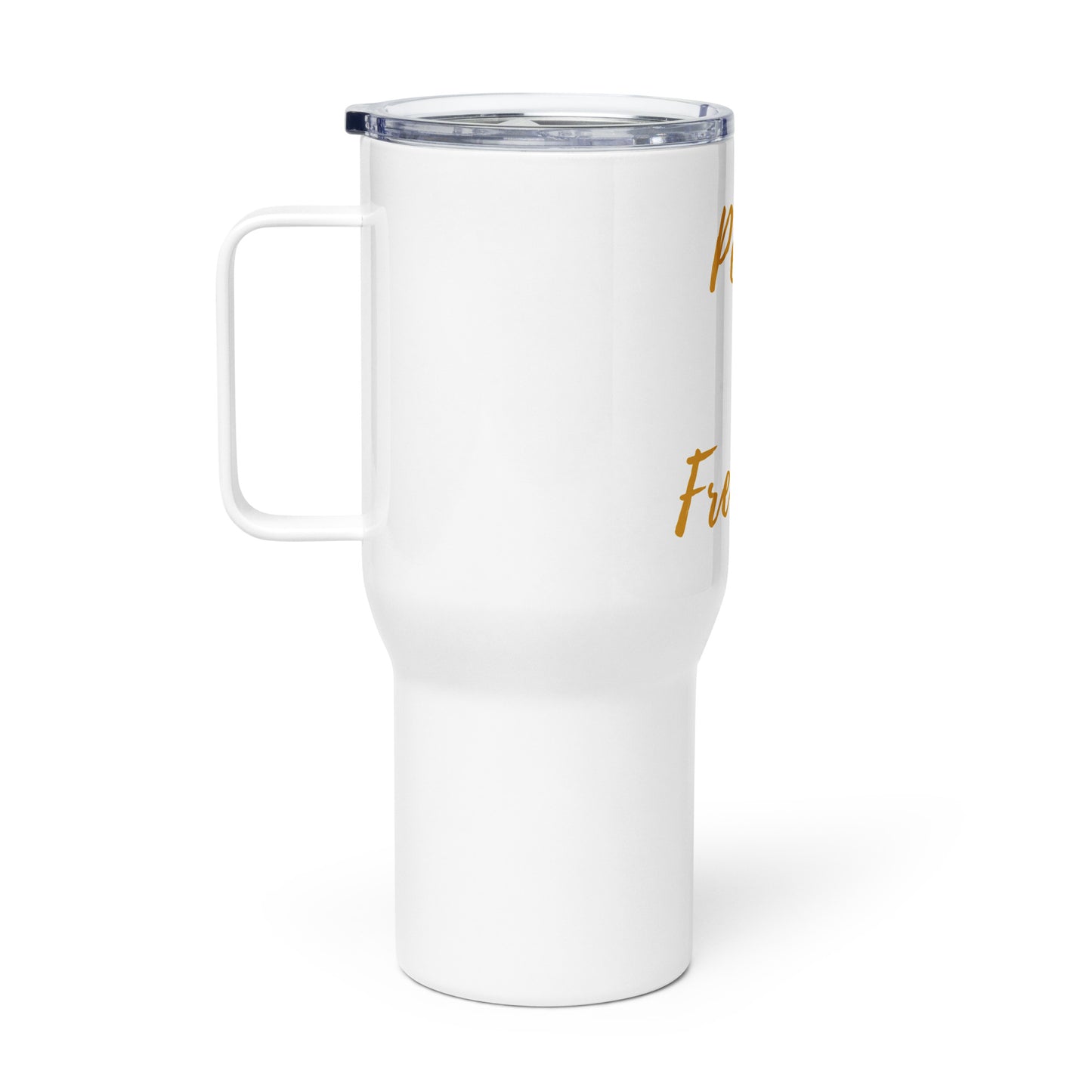 Peace is Freedom Travel Mug