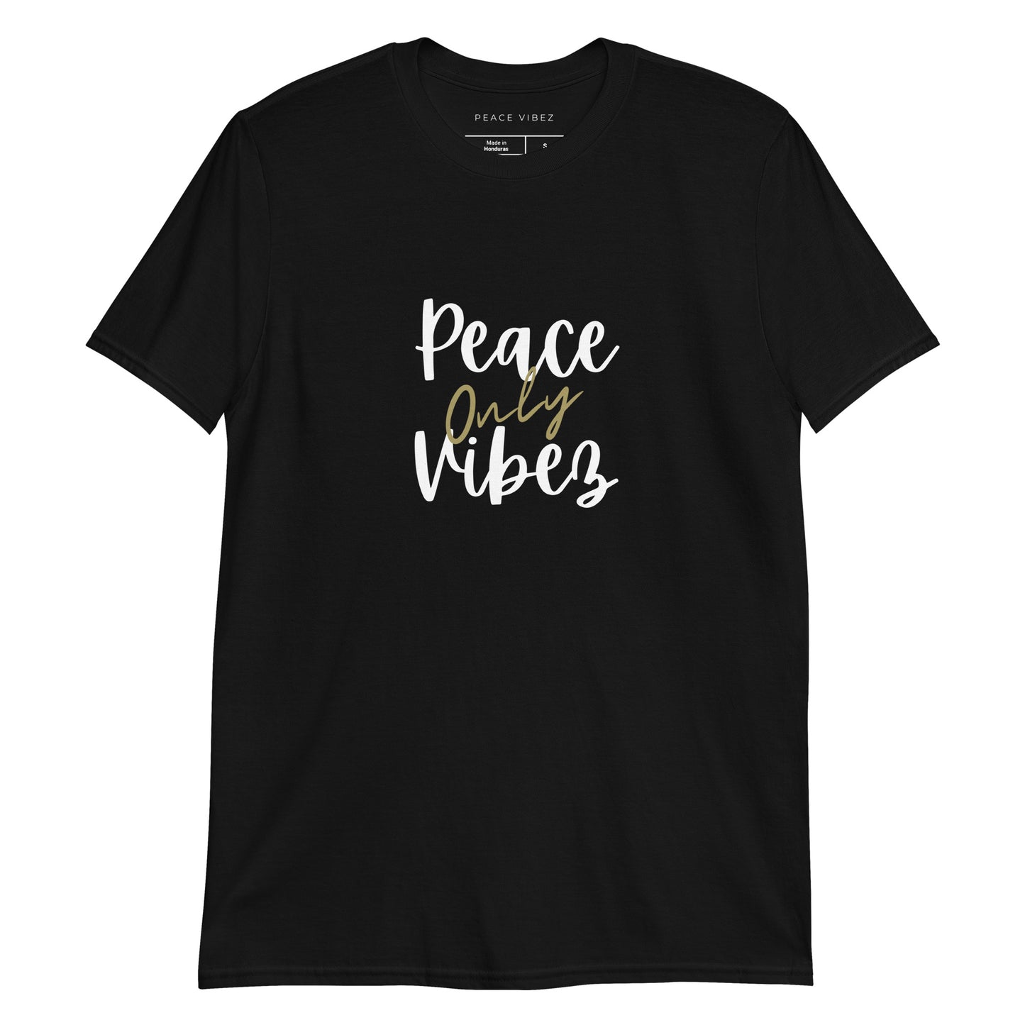 Peace Vibez Only Tee - Black