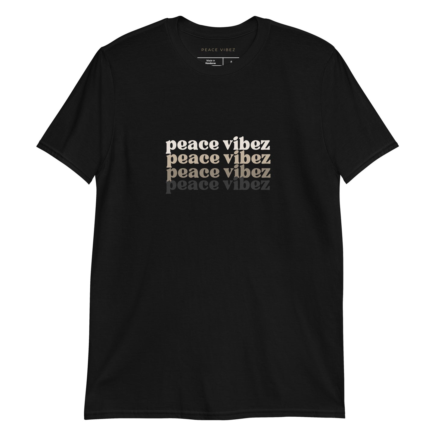 Peace Vibez x4 Tee - Black
