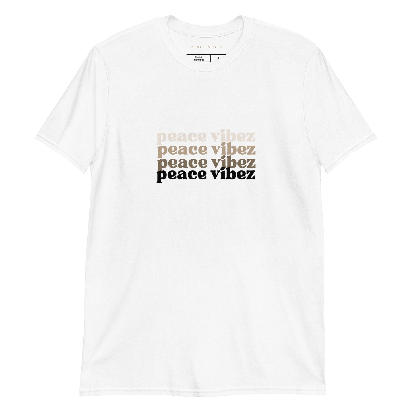 Peace Vibez x4 Tee - White