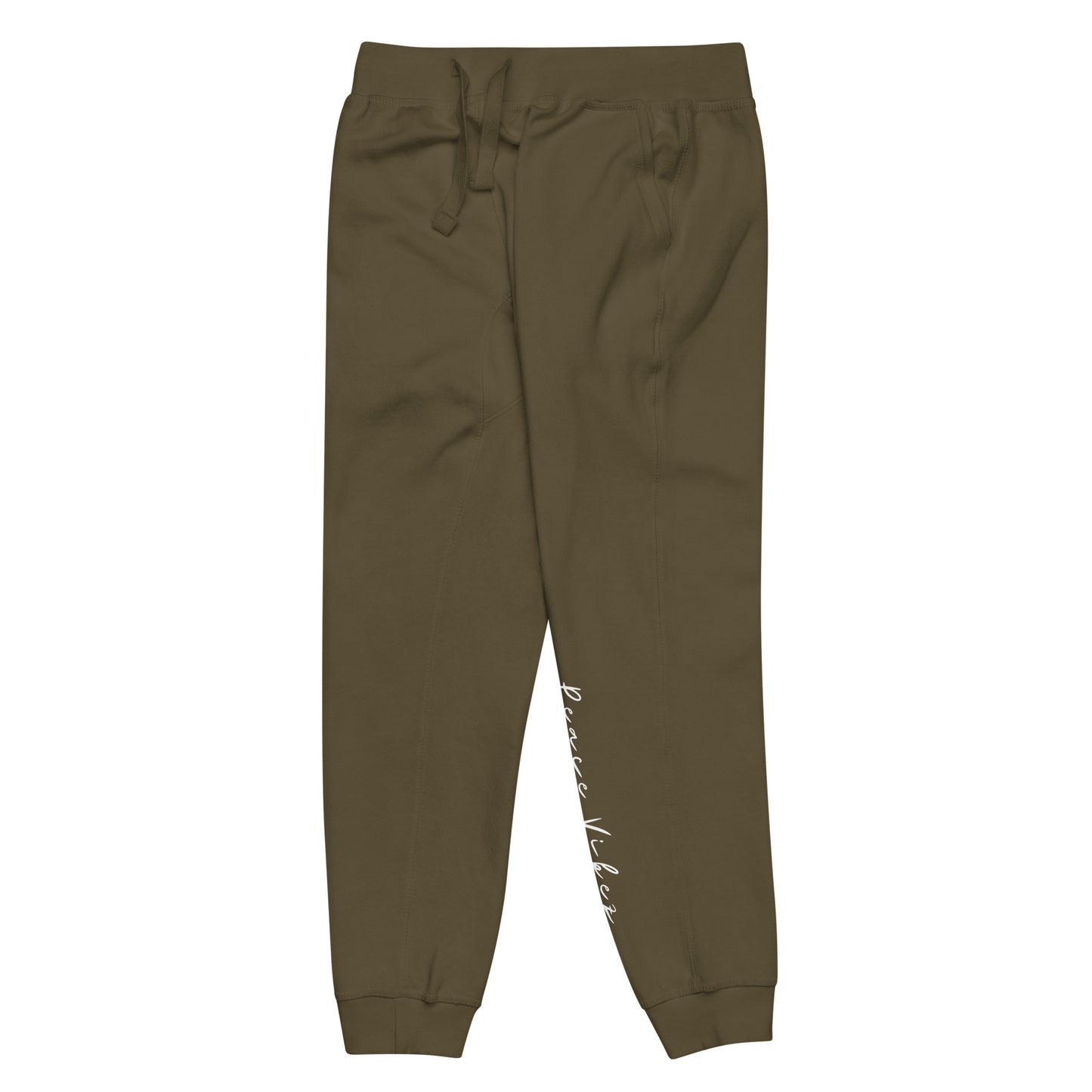 Peace Vibez Jogger - Military Green