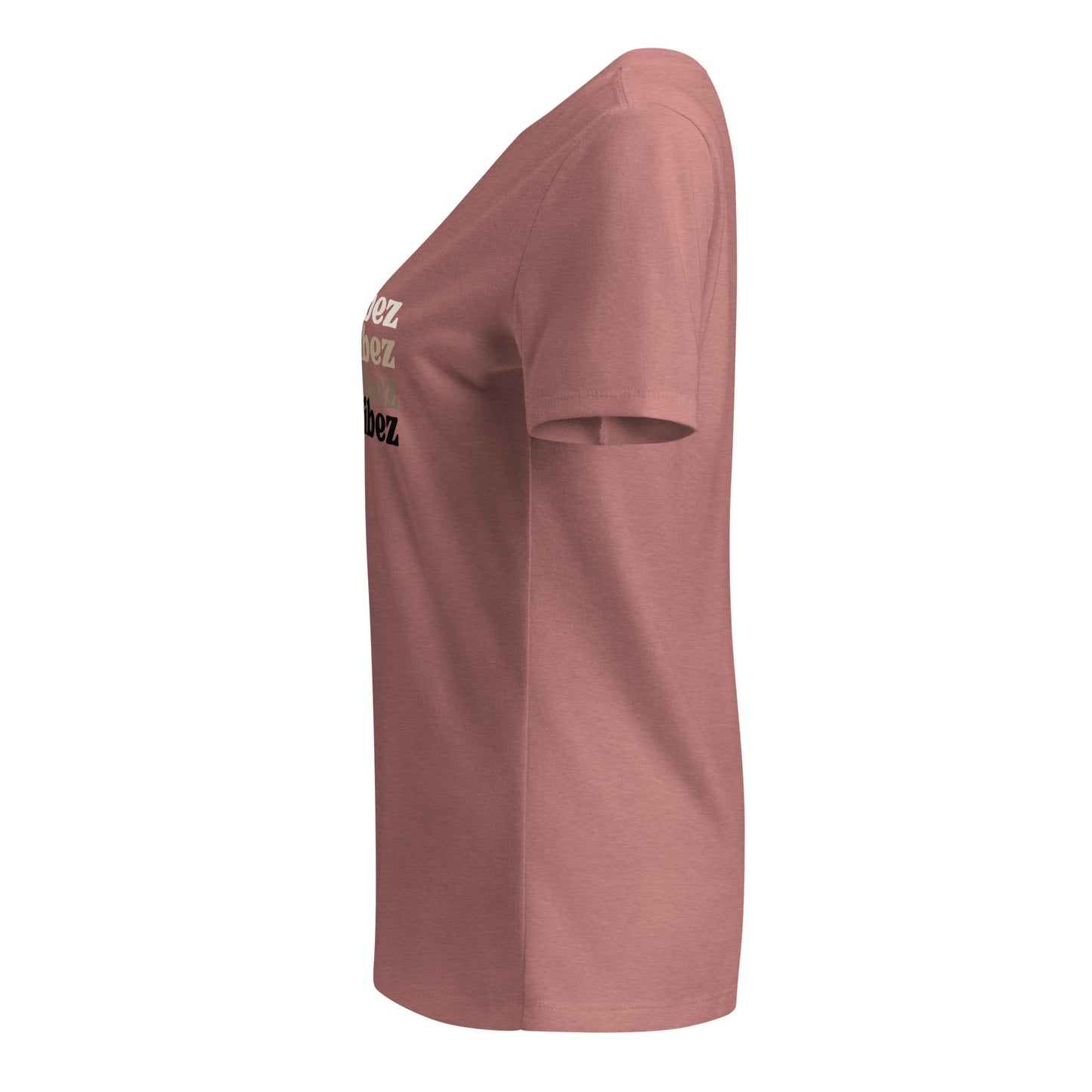 Women’s Peace Vibez x4 V-Neck Tee - Mauve