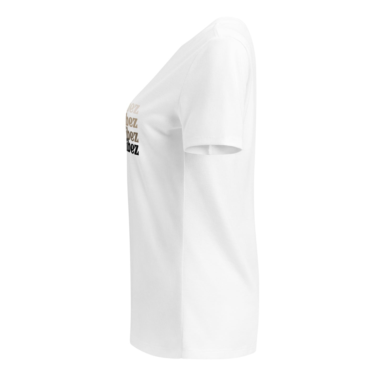 Women’s Peace Vibez x4 V-Neck Tee - White