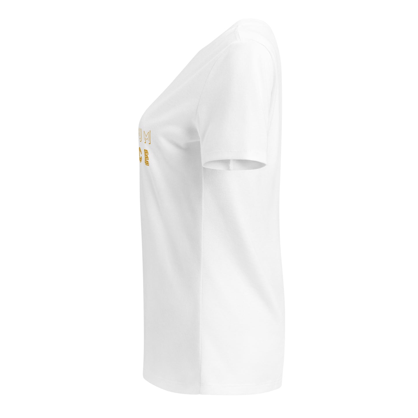 Women’s Premium Peace V-Neck Tee - White